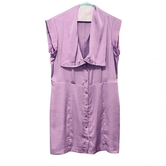 Michael Kors Lavender Mini Dress - Picture 4 of 14